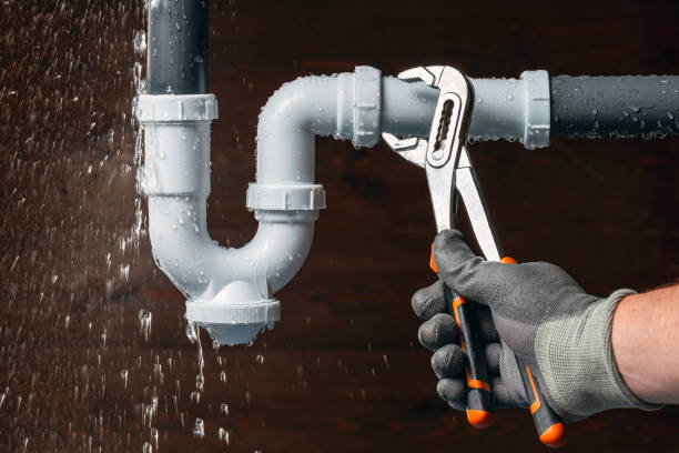 Professional Drain Cleaning technician working in Dunkirk, NY